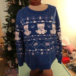 Plus Size Spank! 80s Fairy Kei Sweater Sweatshirt